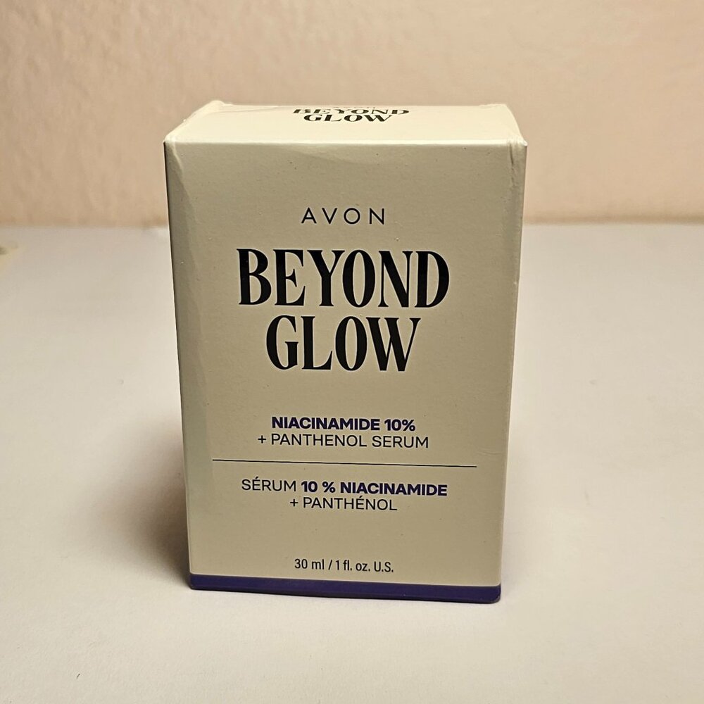 Avon Beyond Glow Niacinamide 10% + Panthenol Serum 1 fl Brand New with Box